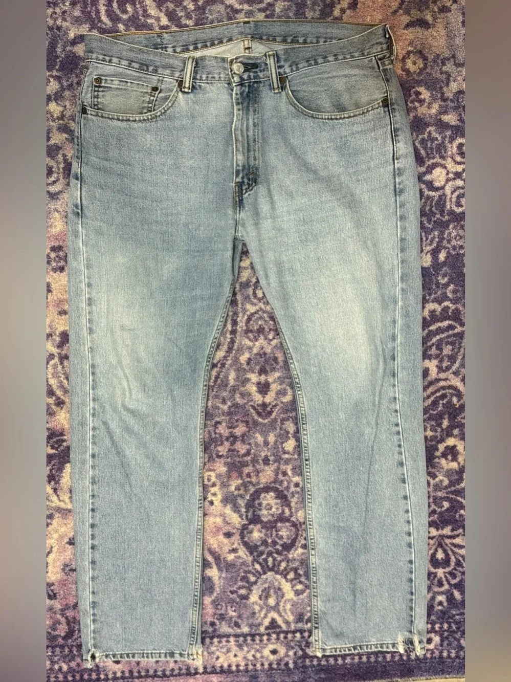 Men's Vtg 2000’s Levi 505 Light Wash Blue Denim Jeans